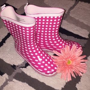 JustFab rain boots!